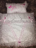 Personalised Lacey quilt and pram liner